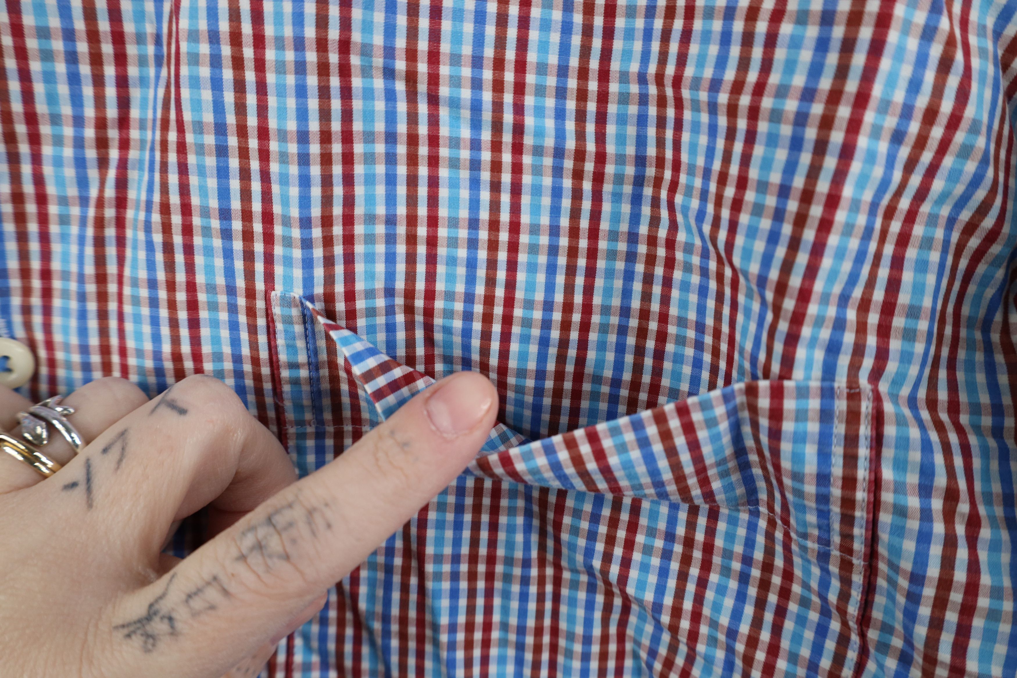 Peter Millar Peter Millar Collared Button Down Shirt Plaid Cotton Size US L / EU 52-54 / 3 - 6 Thumbnail