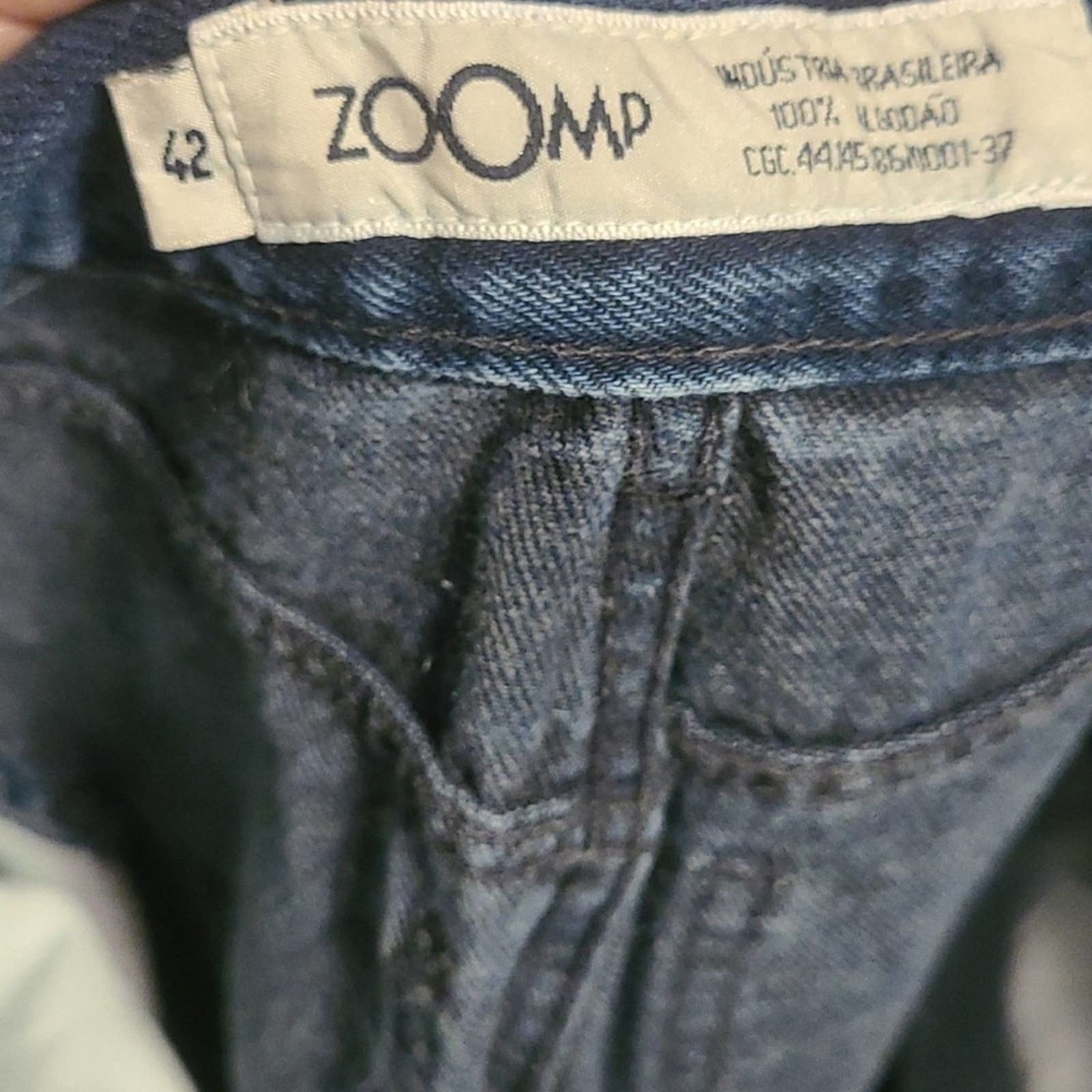 Vintage ZOOMP Vintage Y2k Aesthetics High Rise Raw Hem Jeans - 6 Size 28" / US 6 / IT 42 - 7 Thumbnail