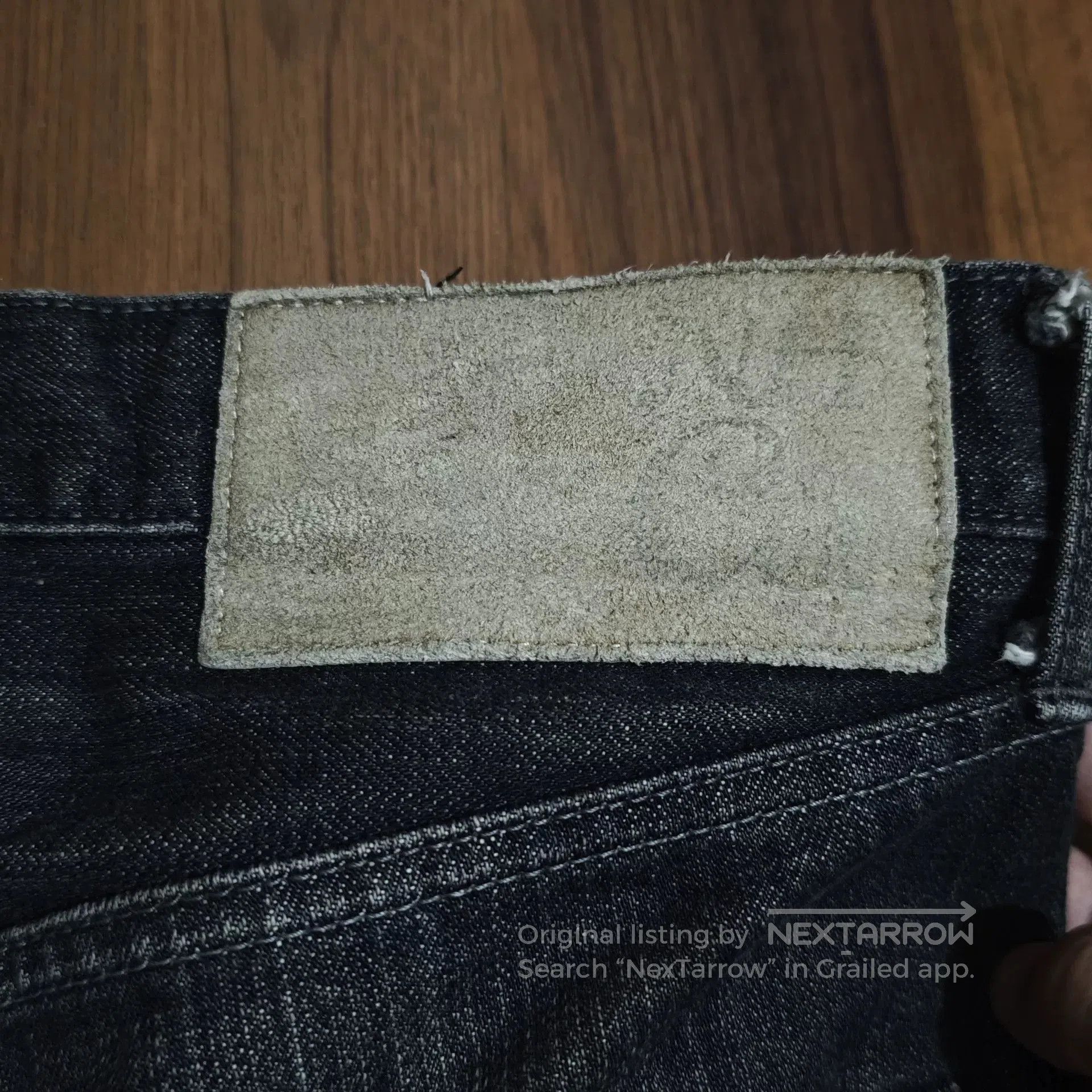 Neighborhood NEIGHBORHOOD DPM Basic Washed Raw Denim Jeans. Size US 30 / EU 46 - 3 Thumbnail