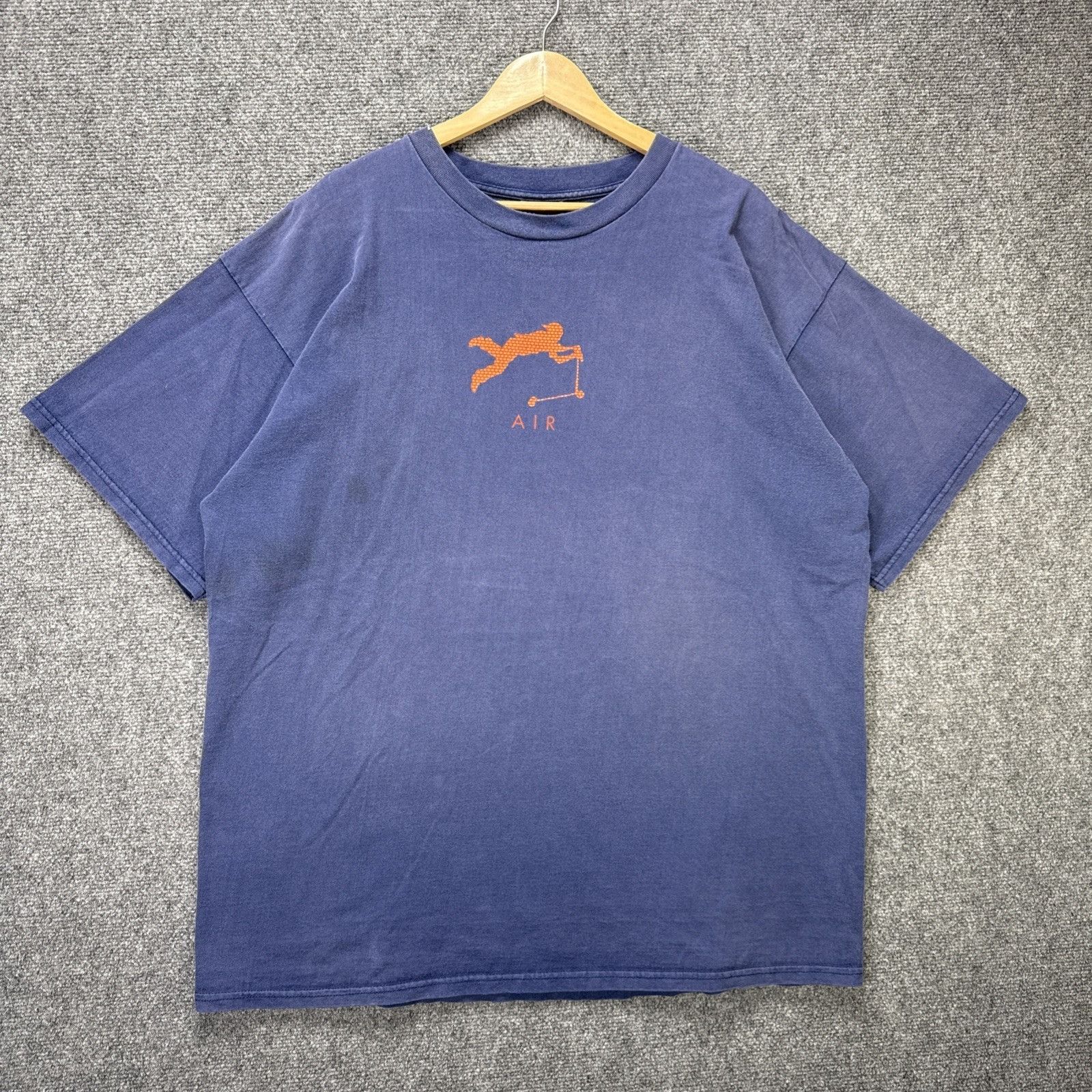 Nike ACG Vintage Nike Shirt Mens XL Navy 90s Air Scooter Skate ACG Size US XL / EU 56 / 4 - 2 Thumbnail