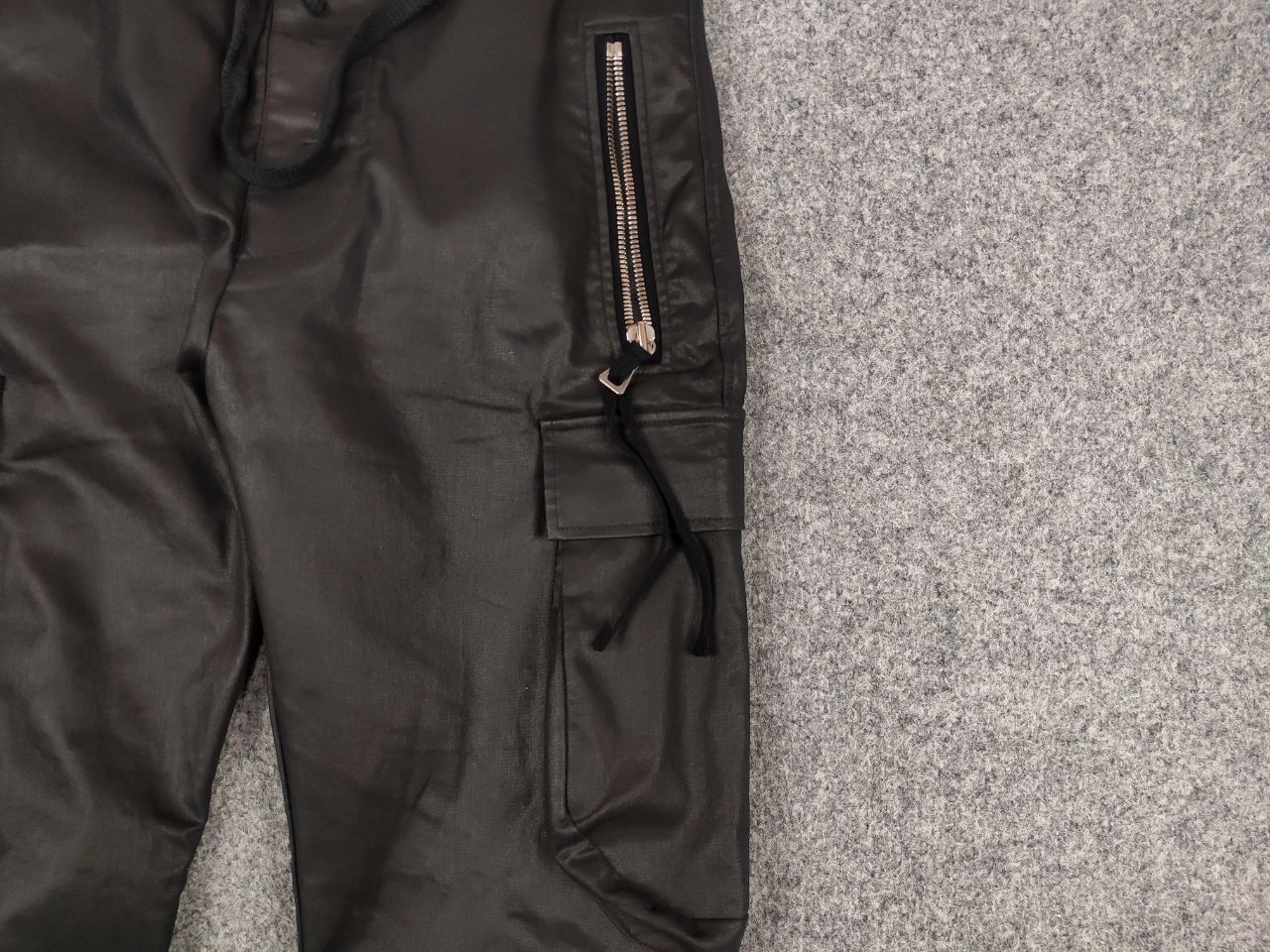 Vagabond Vagabond Black Slim Multipocket Cargo Pants Rick owens style Size US 34 / EU 50 - 9 Thumbnail