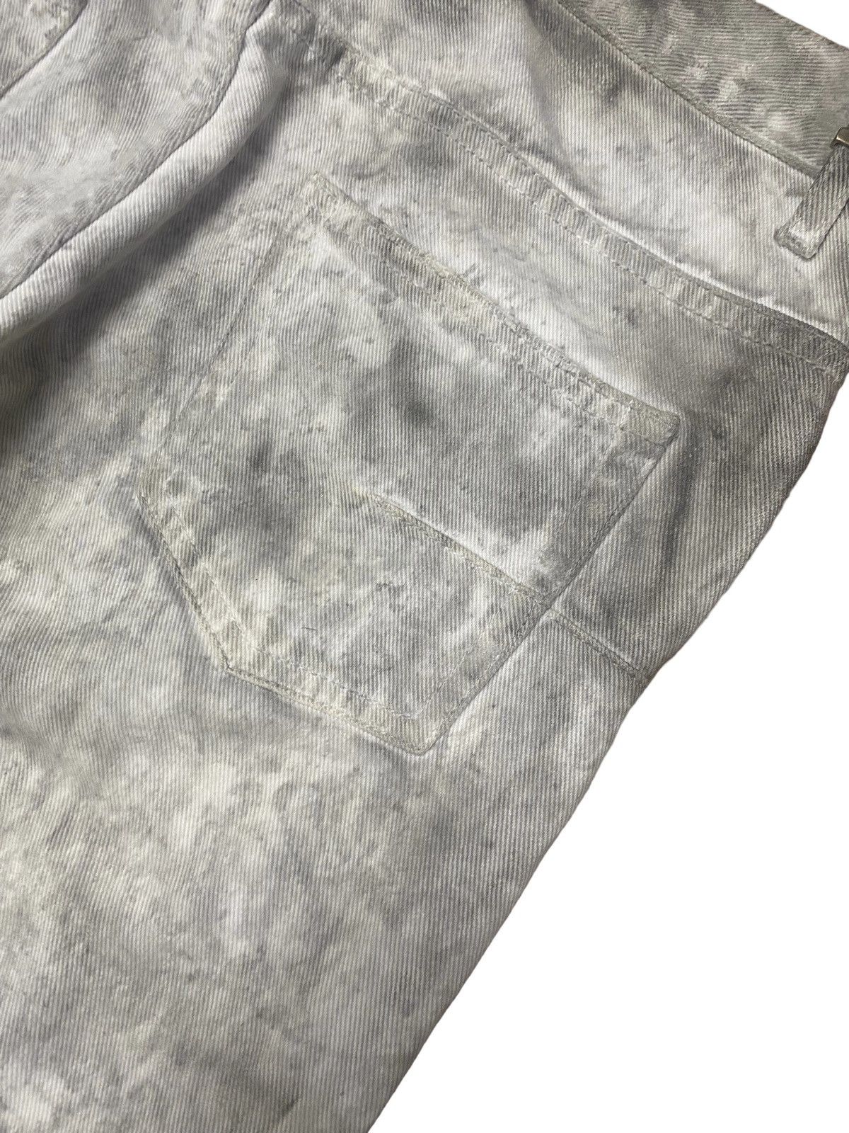 Dior RARE SS06 Dior Homme Dirty Snow Marble Denim Size US 28 / EU 44 - 3 Thumbnail