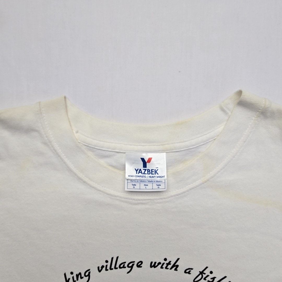 Vintage Vintage Fishing Village White L Xcalak Mexico Graphic Tee Size US L / EU 52-54 / 3 - 8 Thumbnail