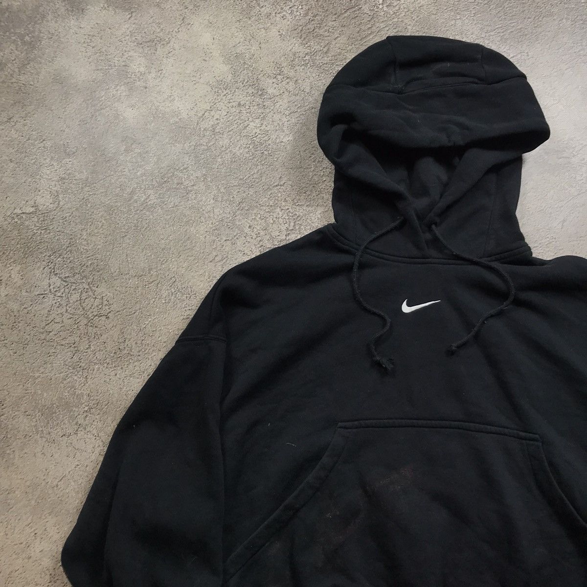 Vintage Vintage Nike Swoosh Hoodie Oversized Streetwear Grunge 90s S Size S / US 4 / IT 40 - 3 Thumbnail