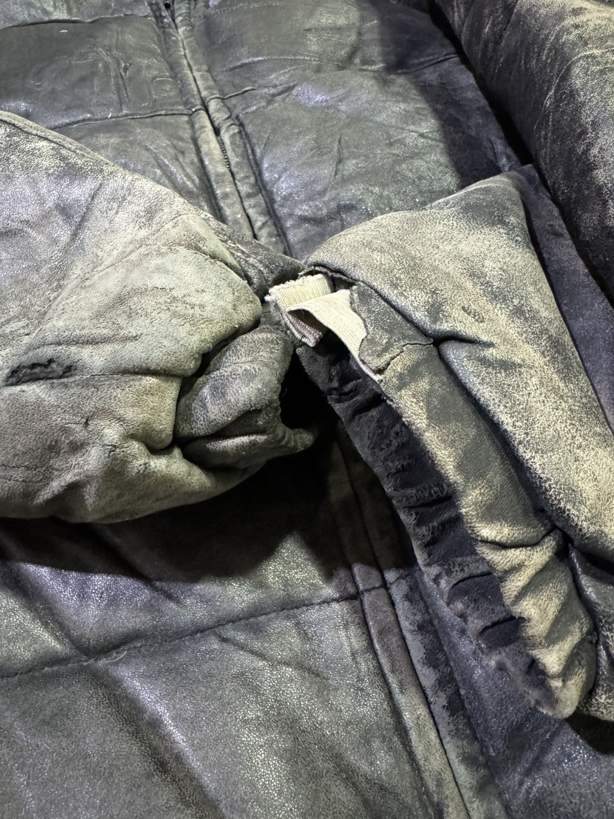 Schott VERY RARE VINTAGE JACKET LEATHER DOWN BY SCHOTT GOOSE DOWN Size US M / EU 48-50 / 2 - 15 Thumbnail