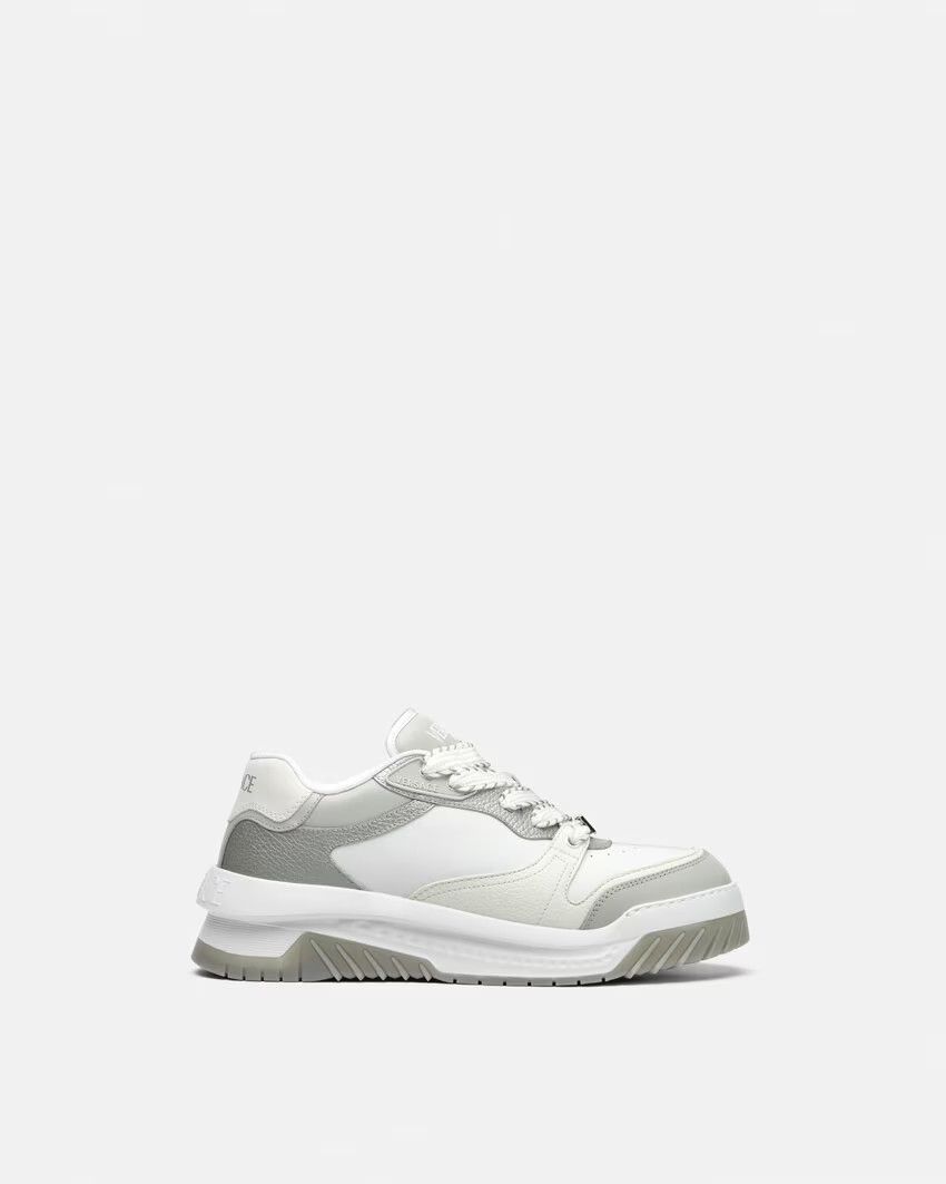 Versace o1s22i1n1224 Odiessea Sneakers in White Grey Size US 9 / EU 42 - 1 Thumbnail