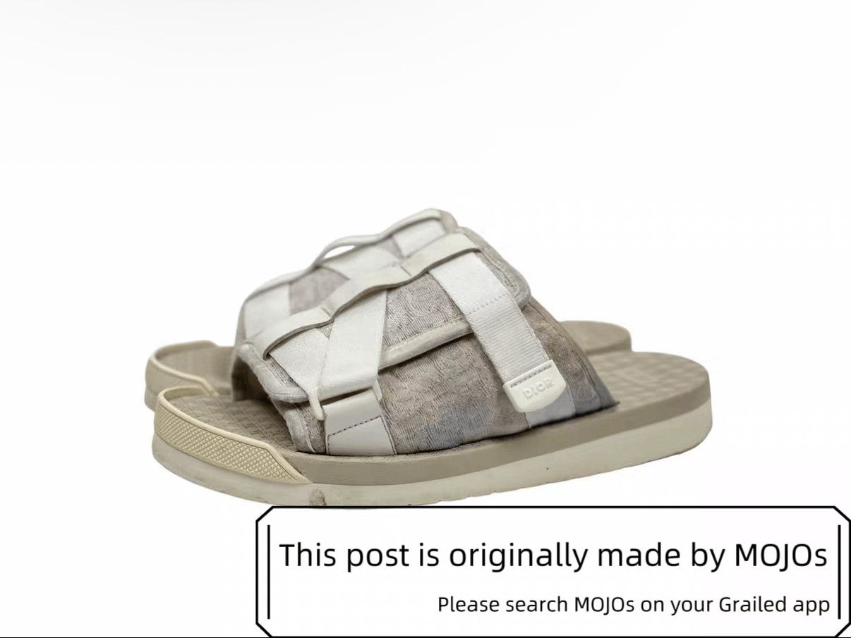 Sz 43 Dior Homme Alpha Oblique Slides mojos5622