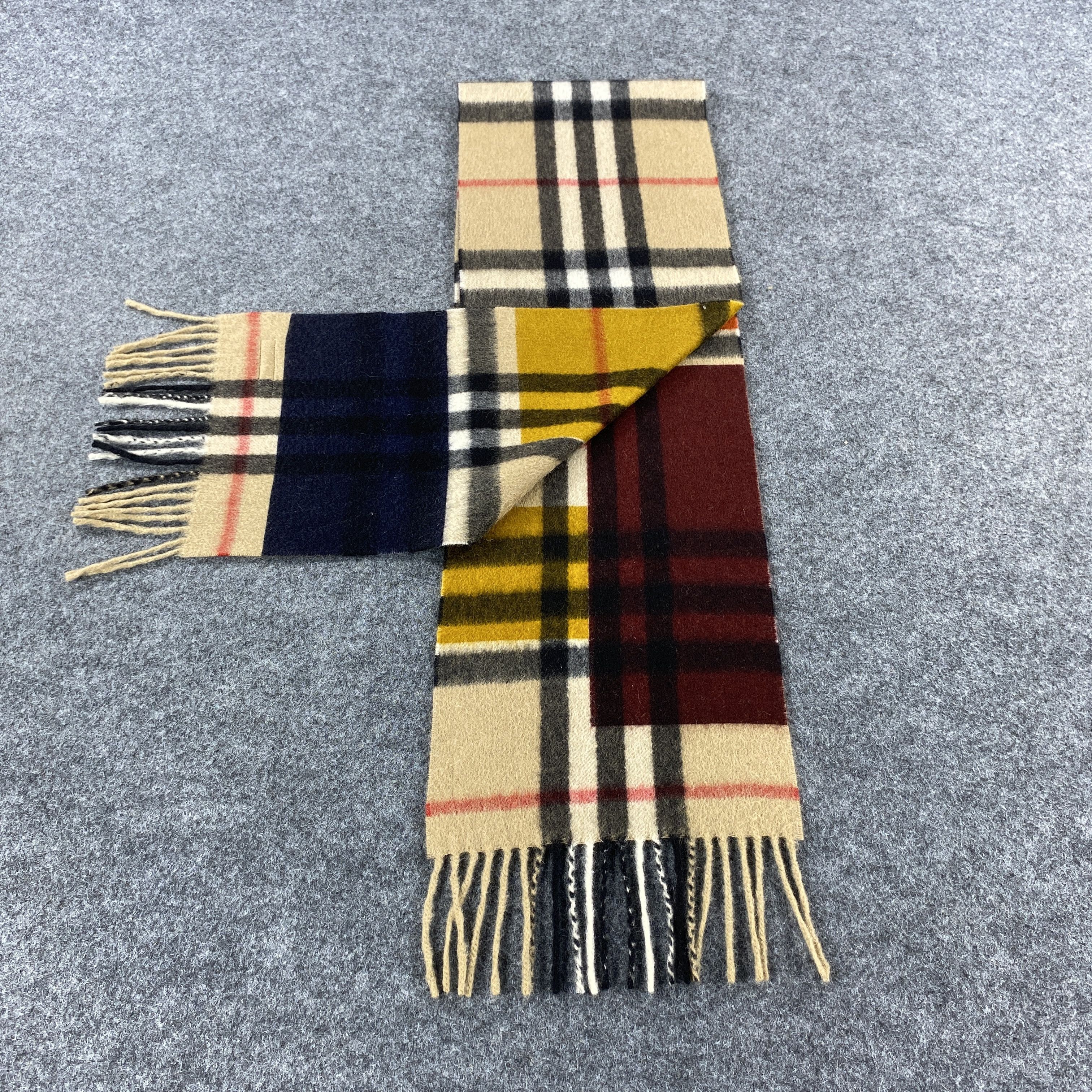 Burberry × Vintage GF10640 Burberry Scarf Neck Wear Muffler Nova Check Size ONE SIZE - 8 Thumbnail