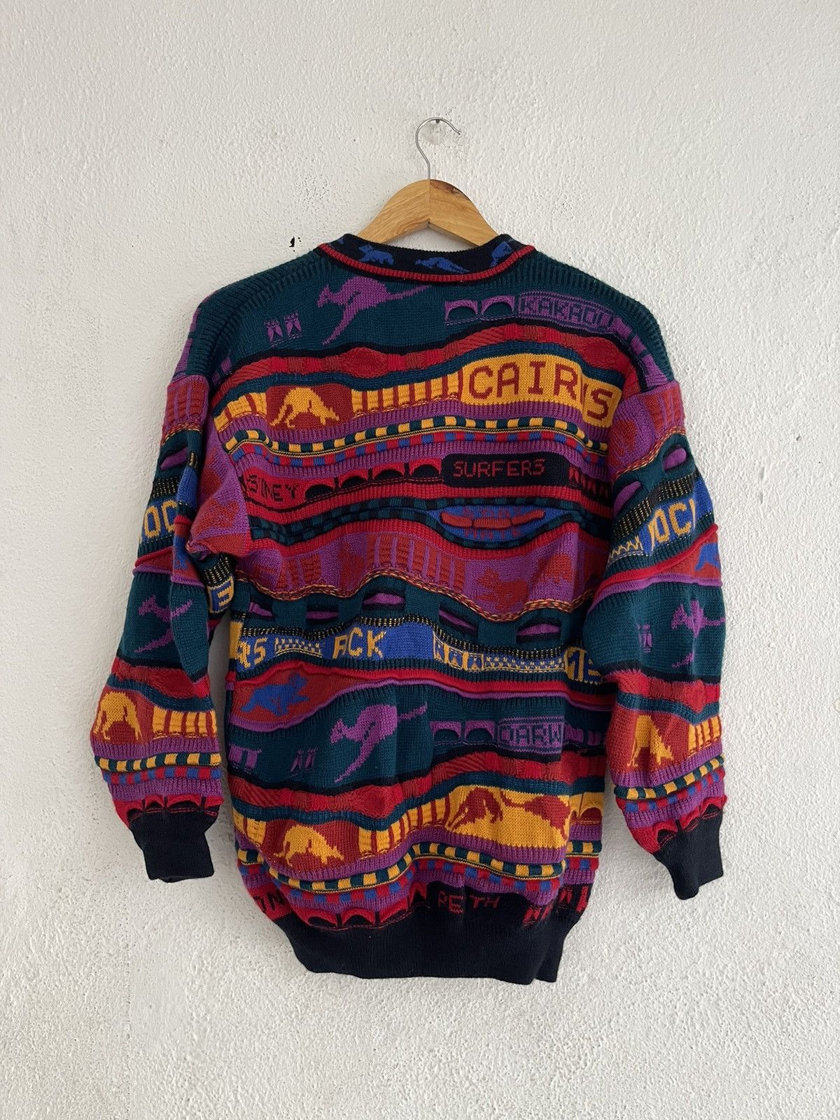 Coogi × Vintage Emaroo Pure Wool Coogi Style Knitwear Size US S / EU 44-46 / 1 - 2 Thumbnail
