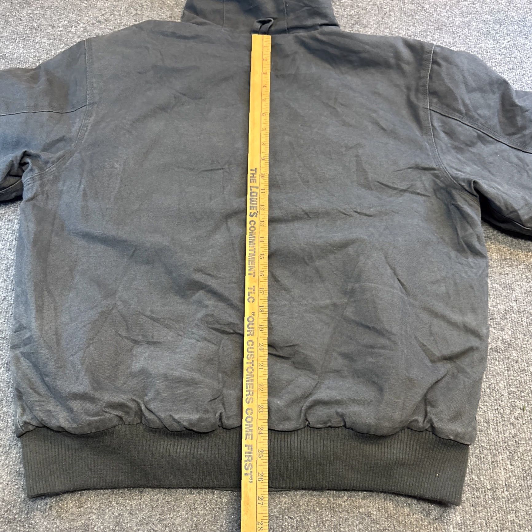 Dunbrooke Patriots Workwear Jacket Dunbrooke Coat Duck Canvas Grey Large Mens Size US L / EU 52-54 / 3 - 7 Thumbnail