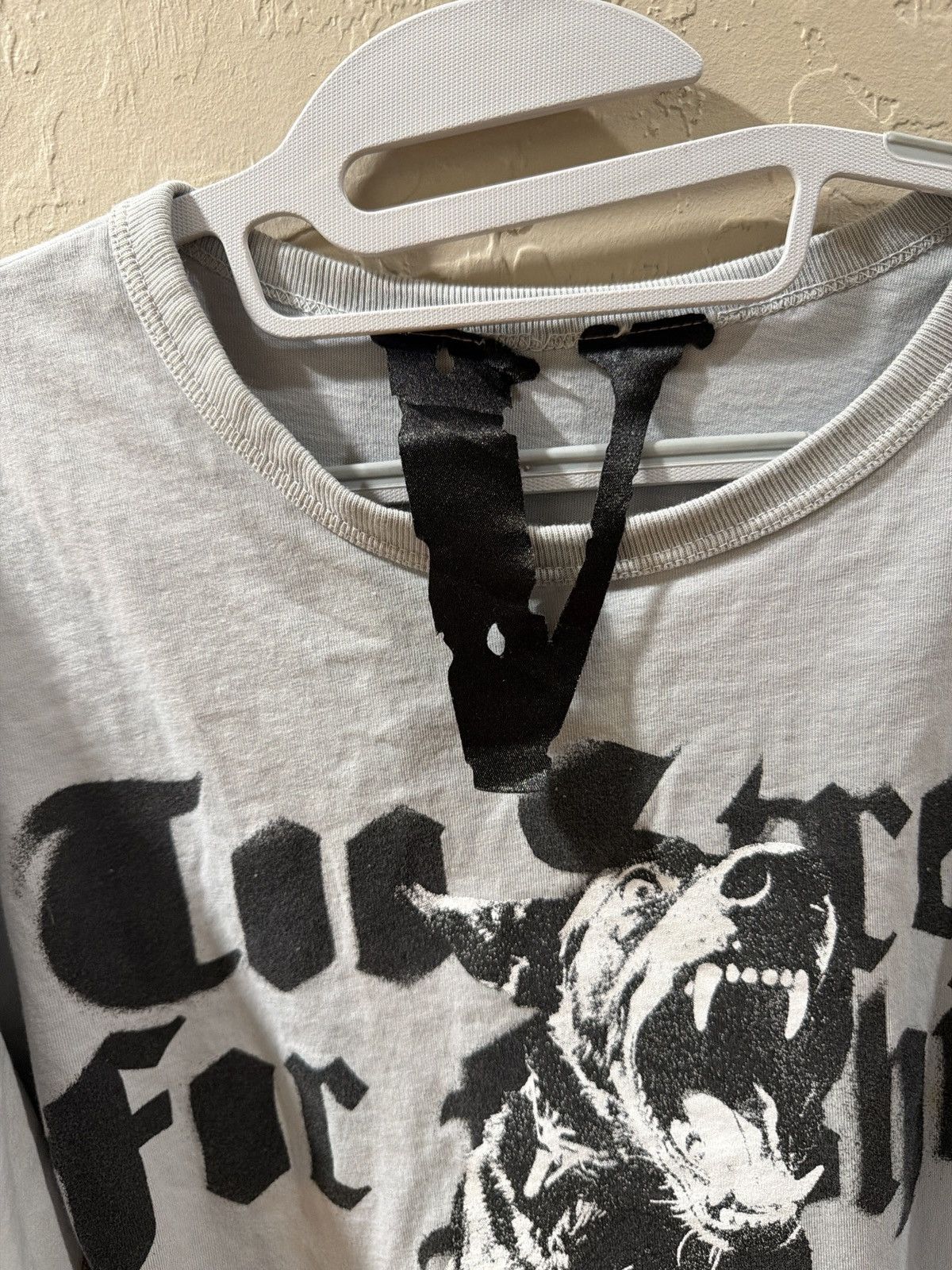 Vlone Large New season Gray Dog Vlone Too Street for Fashion Size US L / EU 52-54 / 3 - 3 Thumbnail