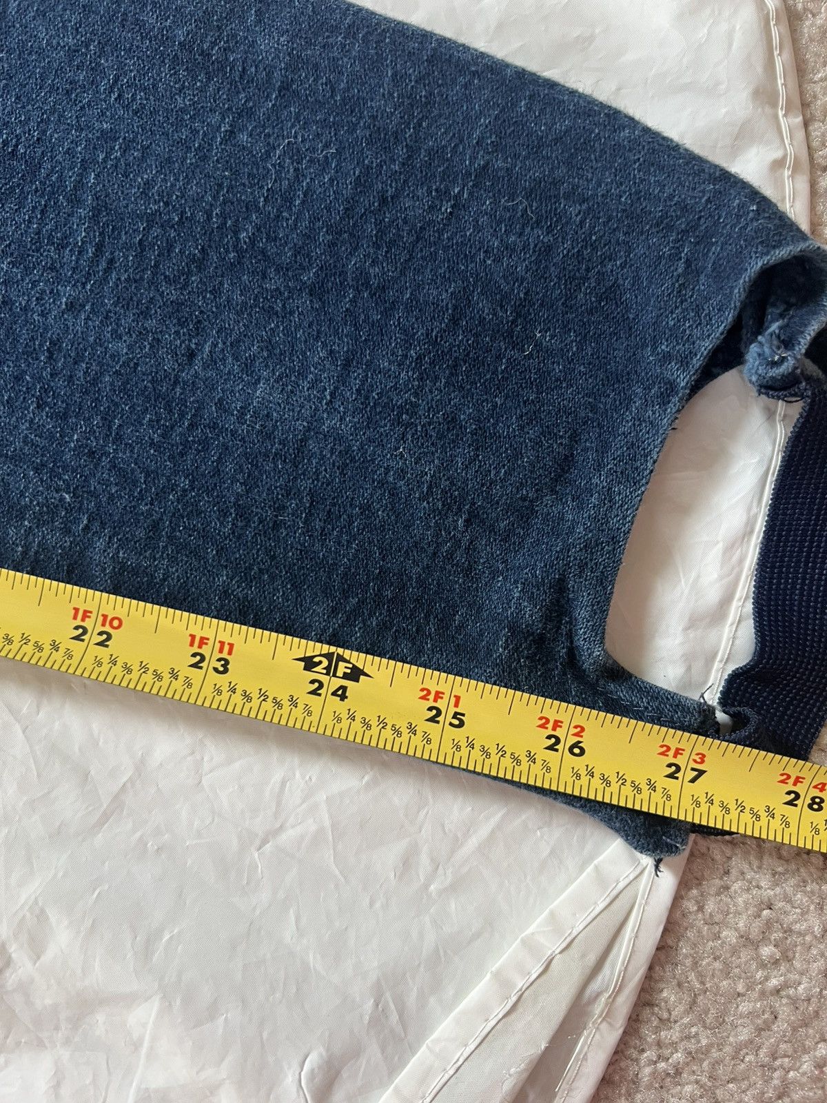 Bill Blass Vintage Bill Blass Stirrups Denim Made In USA Sz 12 Size 34" / US 12 / IT 48 - 13 Thumbnail
