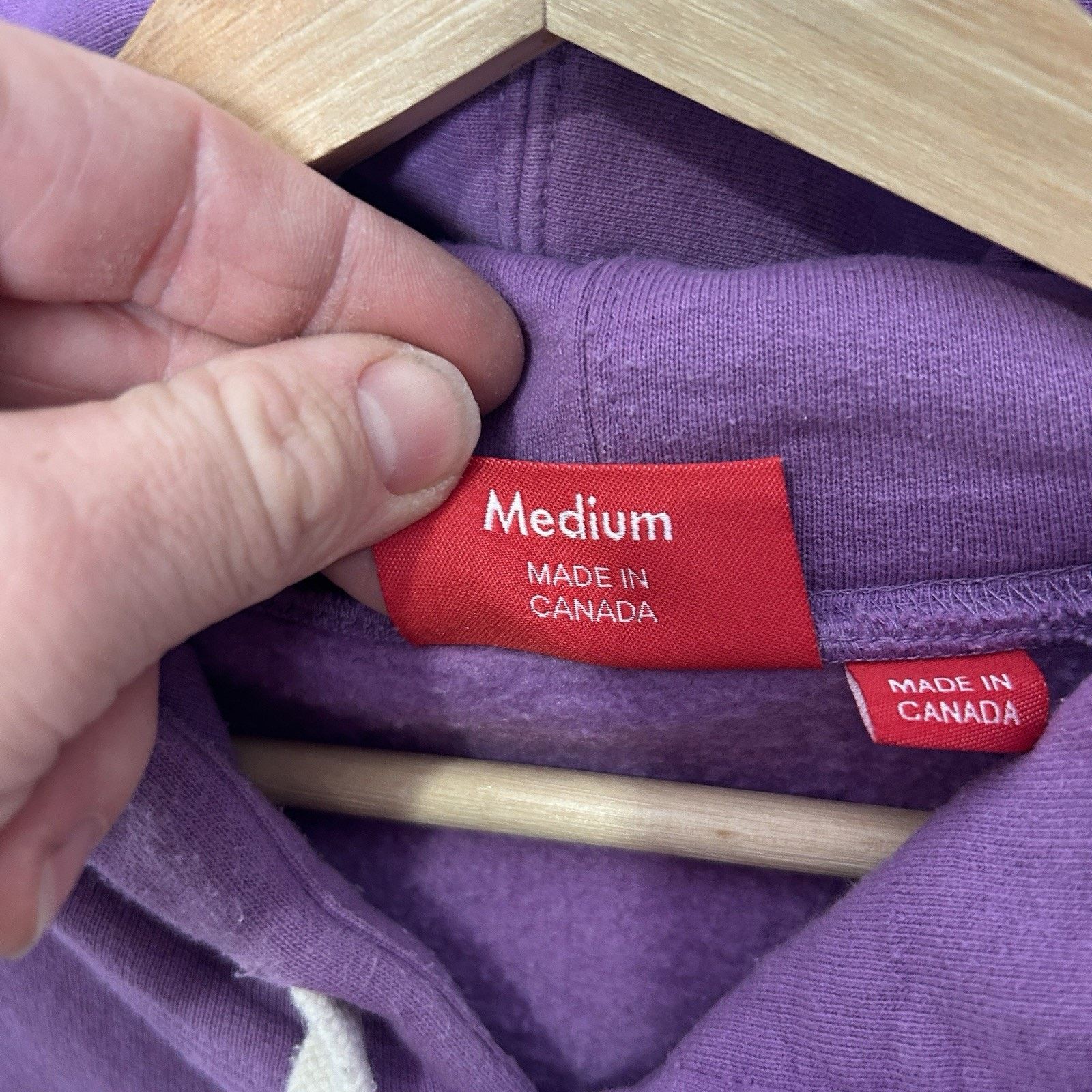 Supreme Supreme Box Logo Drawcord Hooded Sweatshirt “Purple” FW23 Size US M / EU 48-50 / 2 - 9 Thumbnail