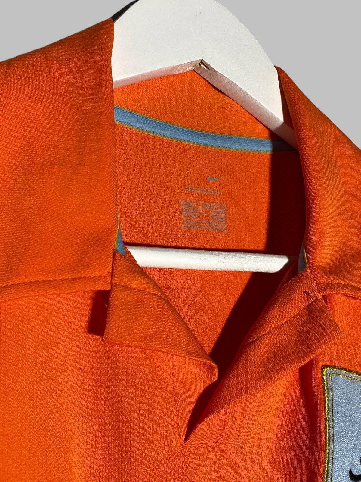 Vintage 00s Netherlands 2006 Nike Home Jersey KNVB Van Basten Era Size US L / EU 52-54 / 3 - 6 Thumbnail