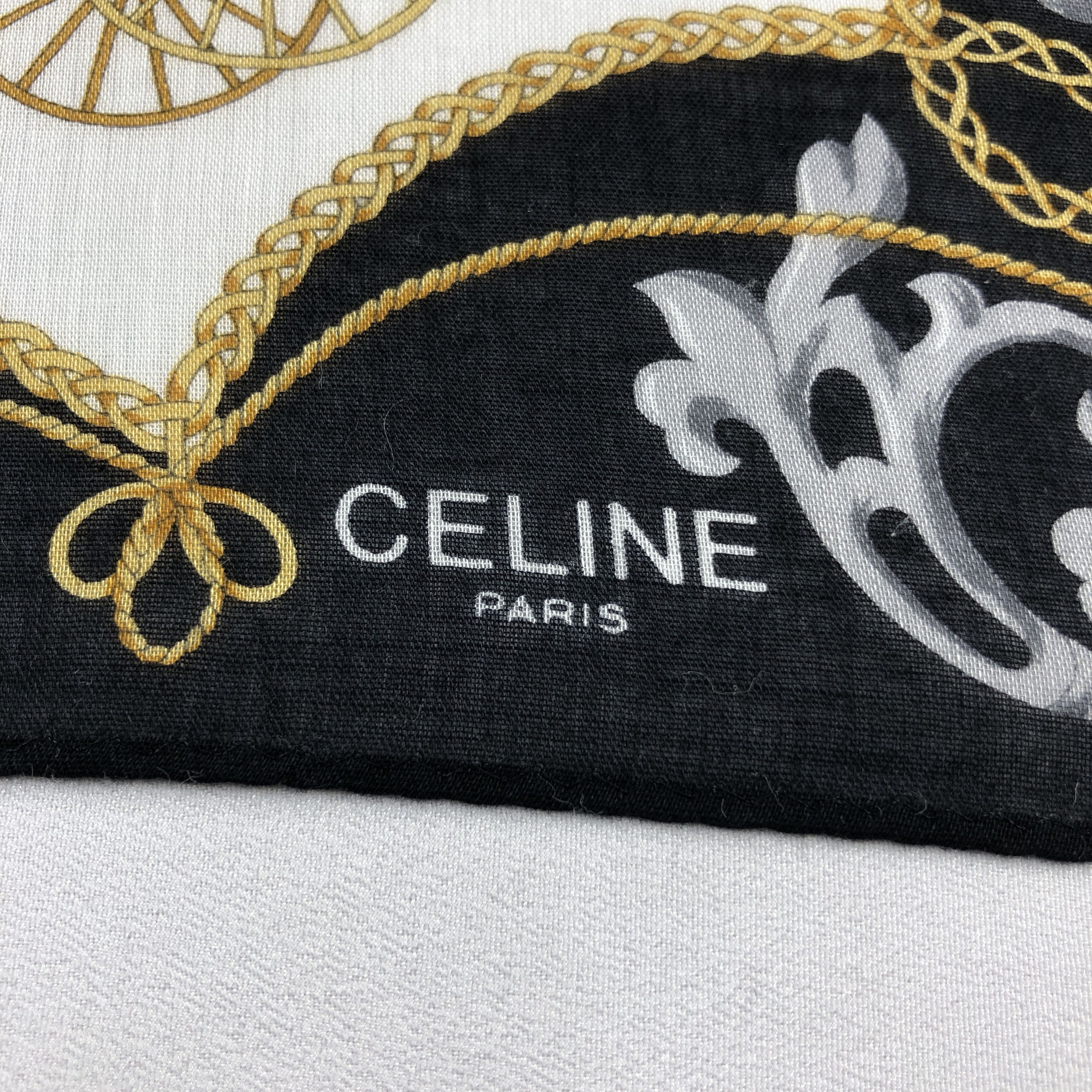 Celine Celine Handkerchief Neckerchief Bandana H3073 Size ONE SIZE - 3 Thumbnail