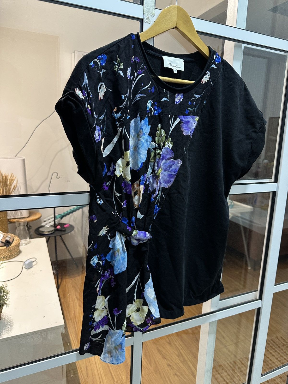 3.1 Phillip Lim 3.1 Philip Lim Silk & Cotton Shirt Size S / US 4 / IT 40 - 6 Thumbnail