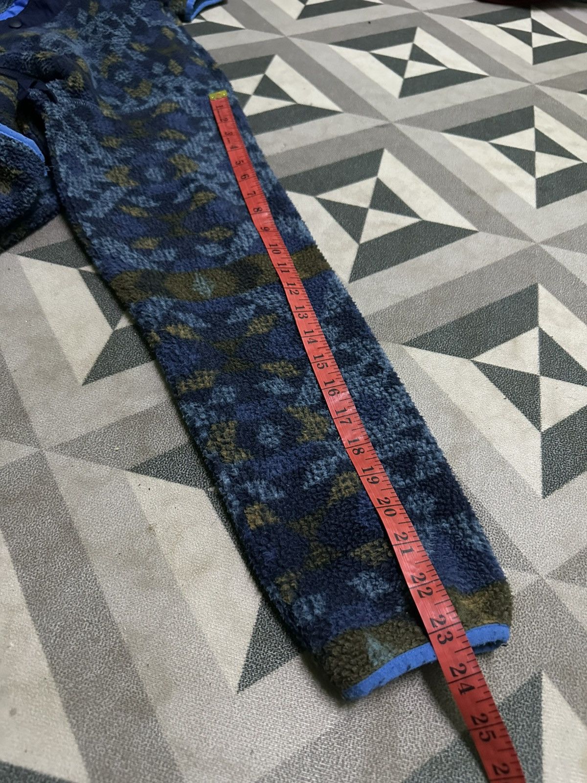 Columbia Vintage Columbia Helvetia half snap printed fleece in canyon Size US M / EU 48-50 / 2 - 12 Thumbnail