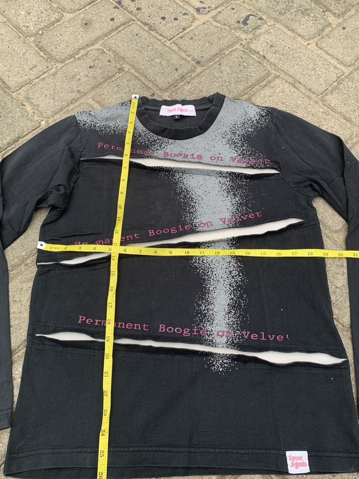 If Six Was Nine Secret agents poem long sleeve Size US L / EU 52-54 / 3 - 6 Thumbnail