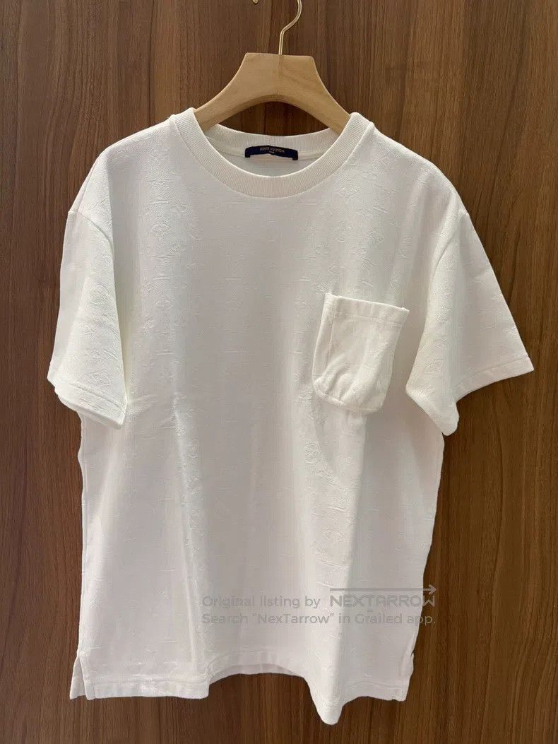 Louis Vuitton Louis Vuitton White full print presbyopia short sleeve T-s Size US L / EU 52-54 / 3 - 1 Thumbnail