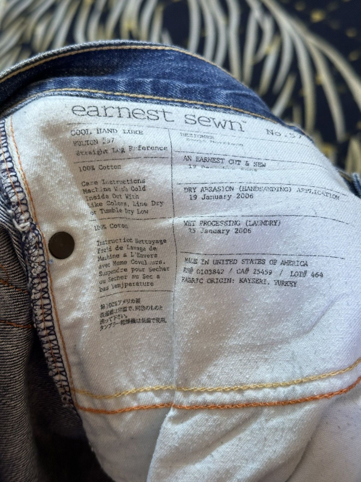 Earnest Sewn Vintage Earnest Sewn Flare Ripped Distressed Denim Size US 32 / EU 48 - 7 Thumbnail