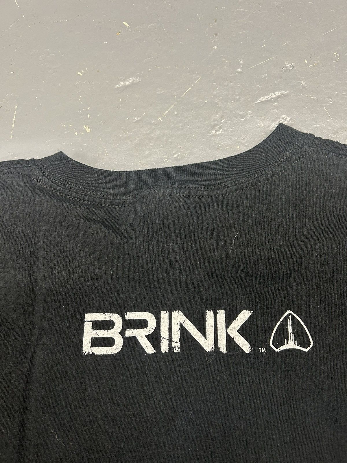 Vintage Crazy Vintage Y2K Brink Video Game Promo Black Tee Shirt Size US L / EU 52-54 / 3 - 2 Thumbnail
