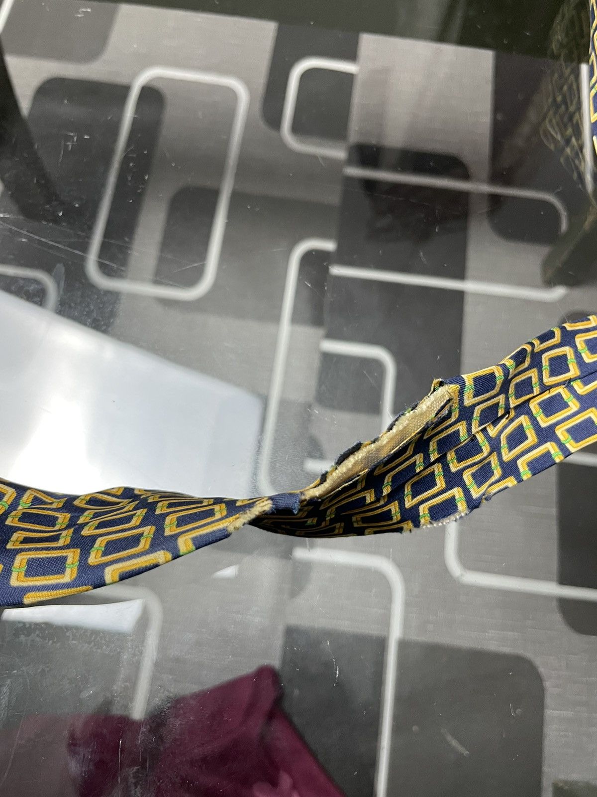 Gucci Vintage Gucci Tie Size ONE SIZE - 5 Thumbnail