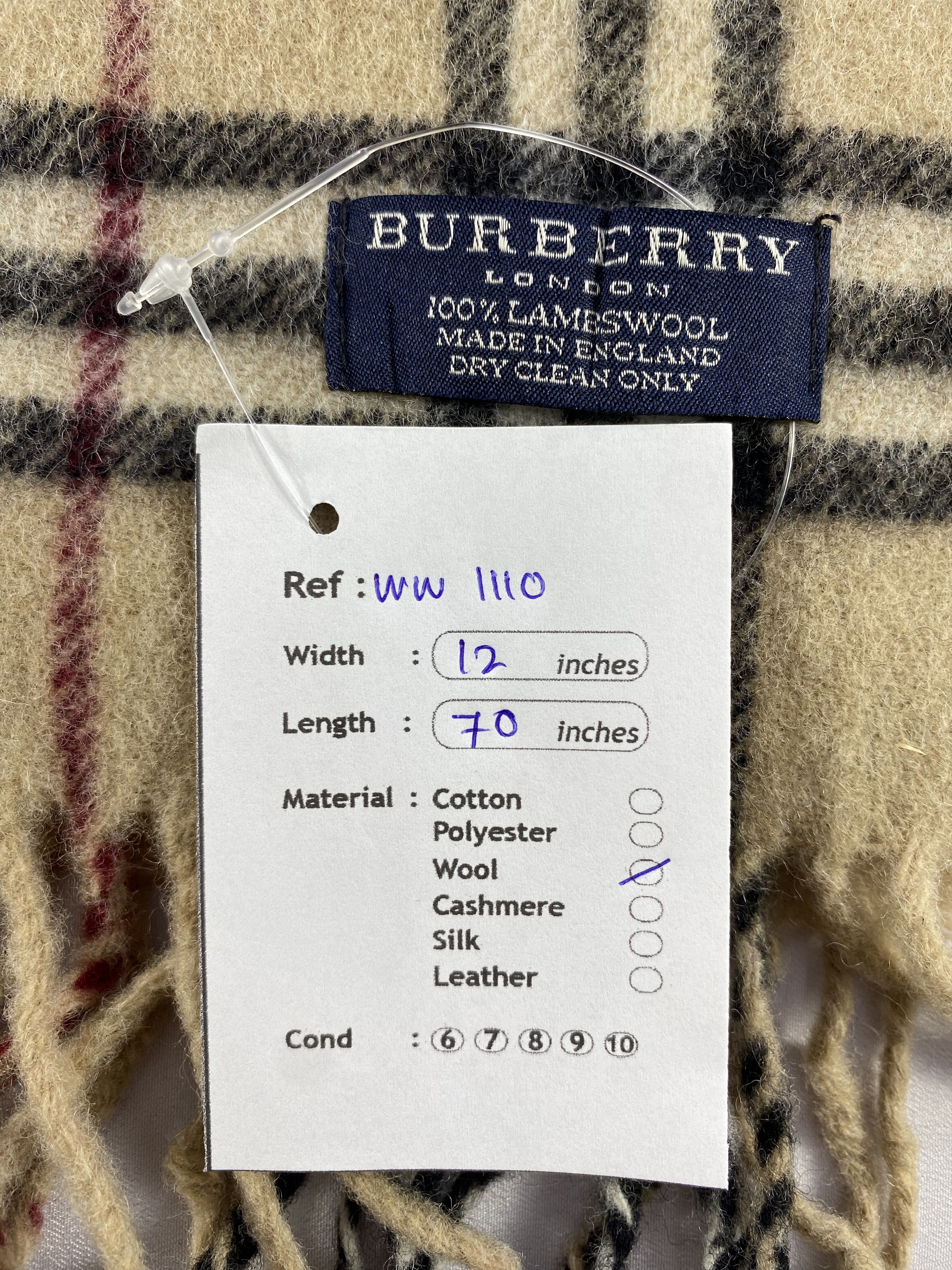 Burberry × Vintage Burberry Scarf / Muffler / Neckwear Size ONE SIZE - 5 Thumbnail