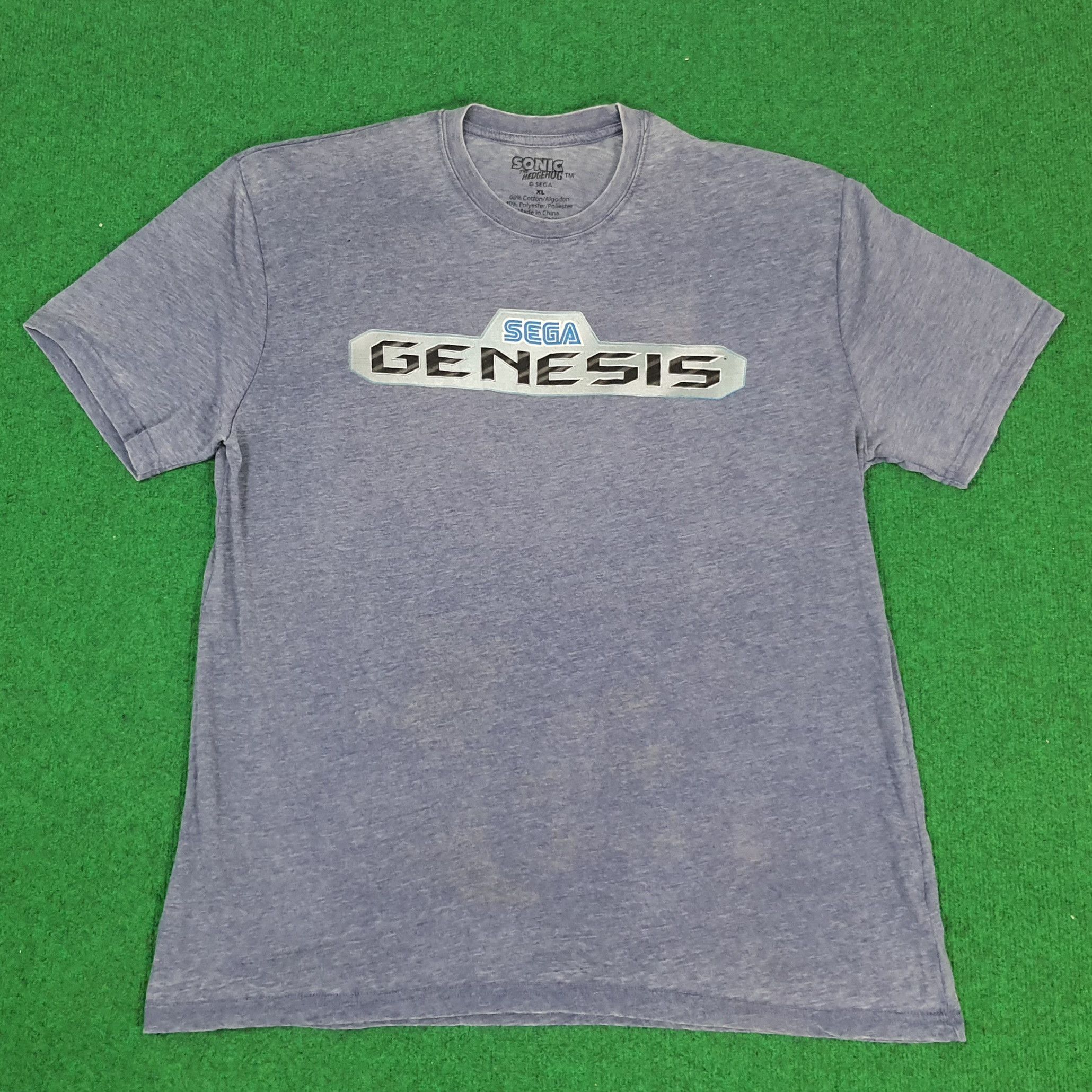 The Game × Vintage Vintage Sega Genesis Sonic The Hedgehog Anime Game Tshirt Size US L / EU 52-54 / 3 - 1 Thumbnail