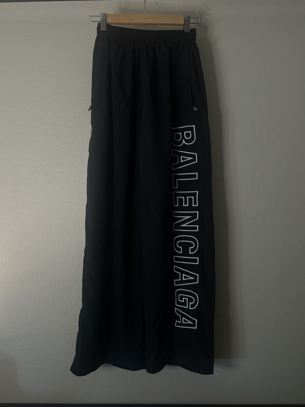 Balenciaga Balenciaga Side Logo Track Pants Size US 32 / EU 48 - 1 Thumbnail