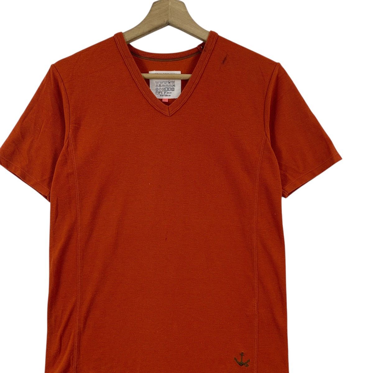 URBAN RESEARCH DOORS URBAN RESEARCH JAPAN Minimalist Design V Neck Tee Shirt Size US S / EU 44-46 / 1 - 3 Thumbnail