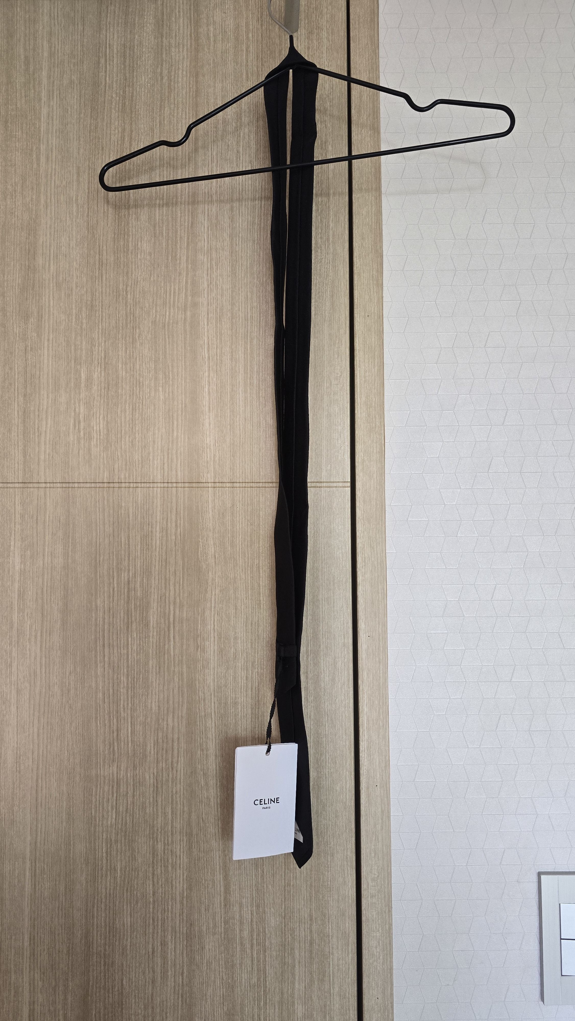 Celine celine black tie Size ONE SIZE - 2 Thumbnail