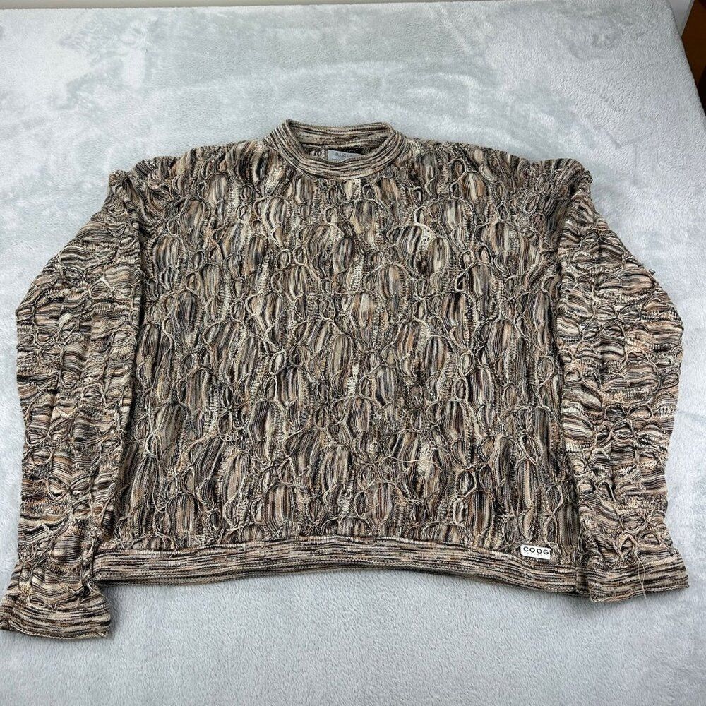 Coogi Coogi Australia Brown Vintage Sweater Men's Size XXL Size US XXL / EU 58 / 5 - 1 Thumbnail