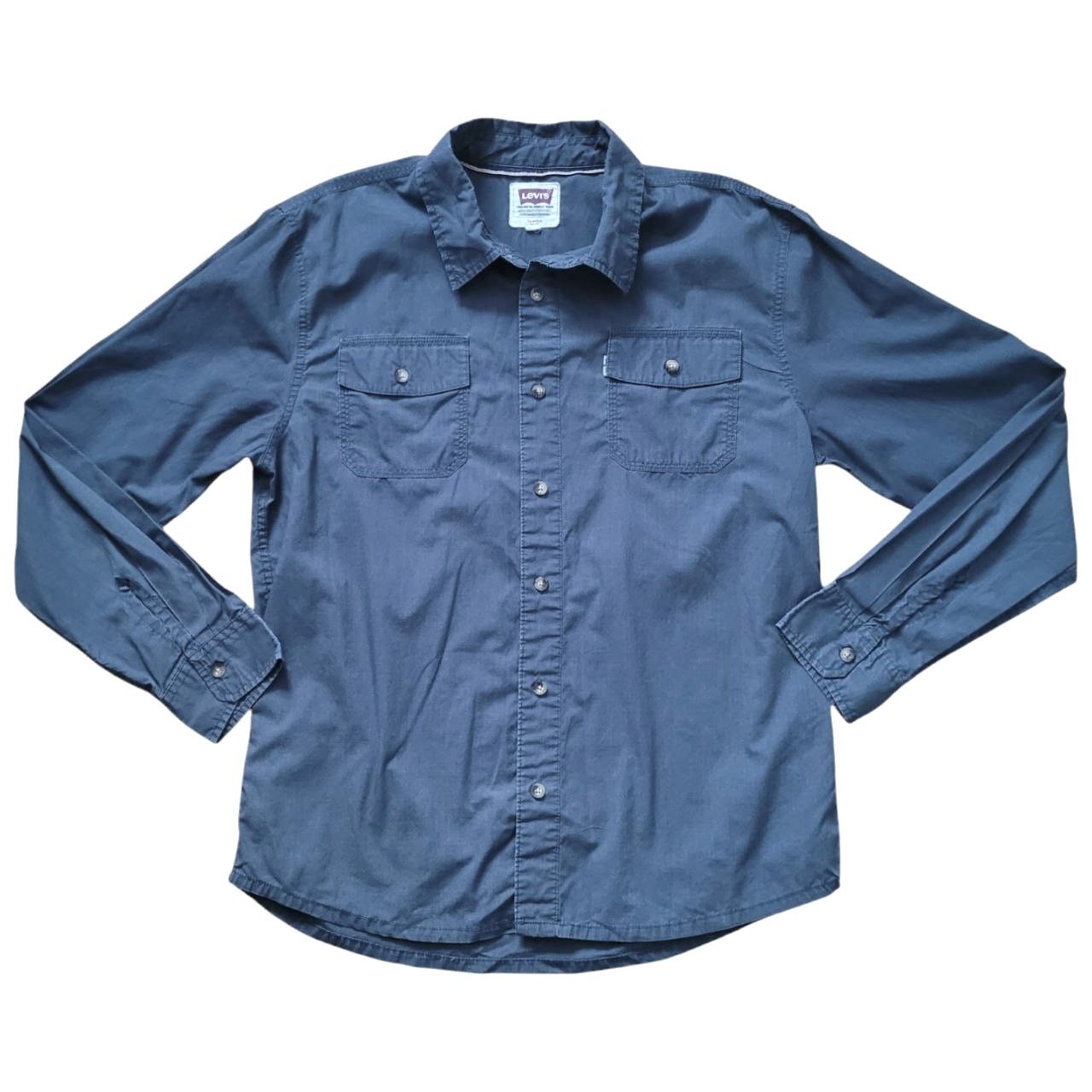 Levi's Levis Blue Shirt | Size XL Size US XL / EU 56 / 4 - 1 Thumbnail