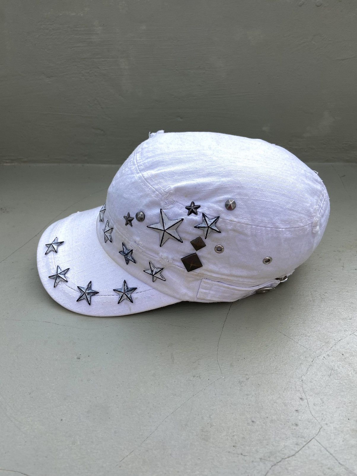 If Six Was Nine 2000s star studded patrol hat Size ONE SIZE - 3 Thumbnail
