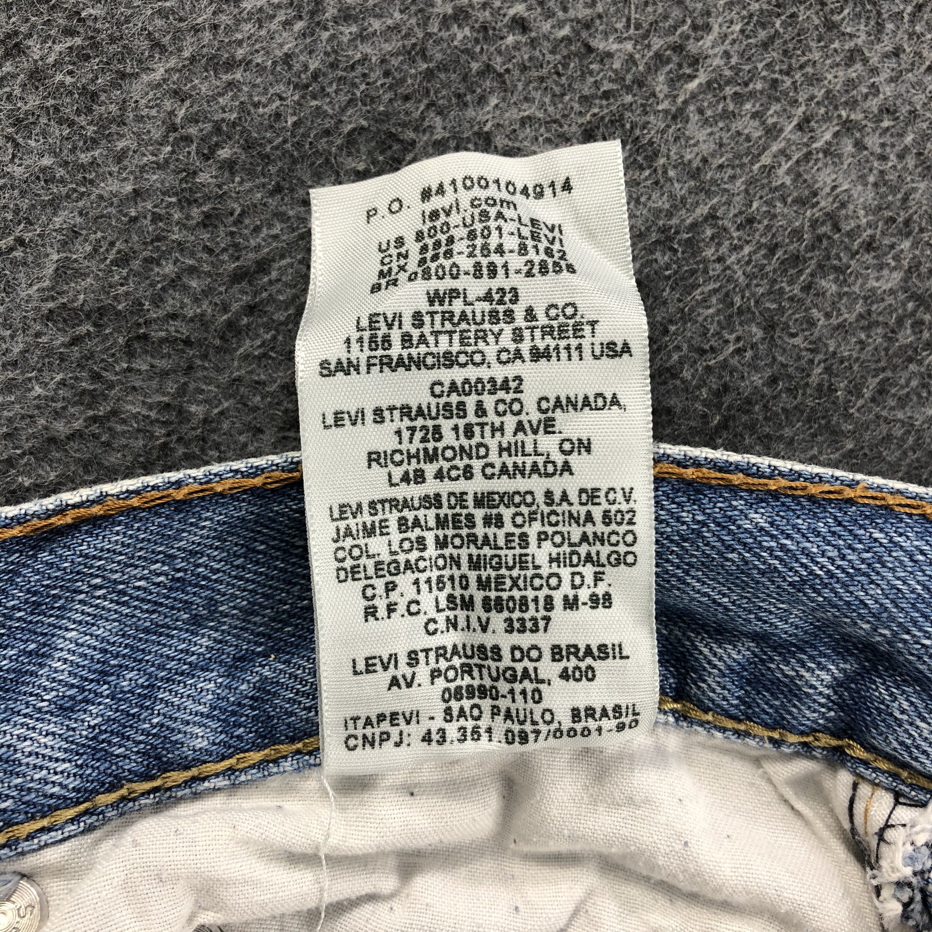 Levi's × Vintage Vintage 90s Levis Jeans Lot 550-JM784 Size US 30 / EU 46 - 11 Thumbnail