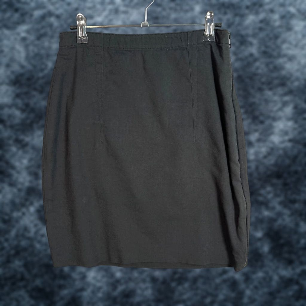 Alexander Wang VINTAGE Alexander Wang Black Pencil Skirt Womens Small Short Straight & Pencil Skirt Size 28" / US 6 / IT 42 - 1 Thumbnail