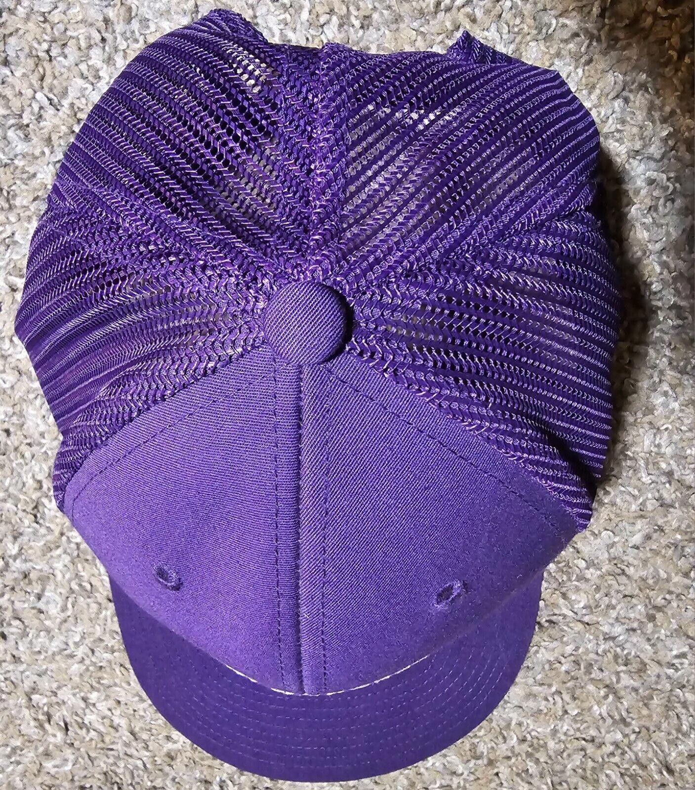 Designer Pork Schoppe 2019 Baseball Cap Hat WI State Fair Purple Size ONE SIZE - 5 Thumbnail