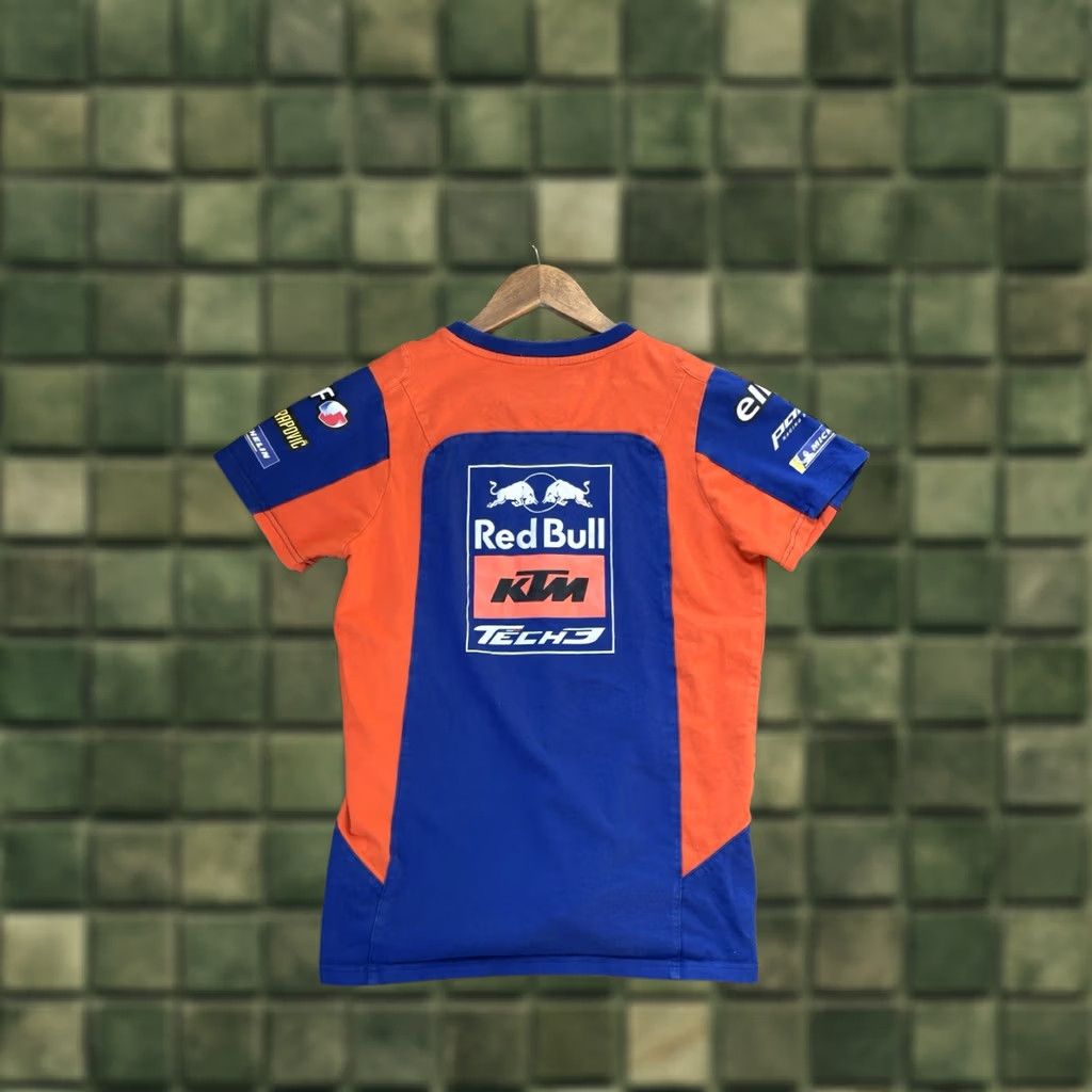 Vintage VINTAGE OFFICIAL Tech 3 RED BULL KTM RACING Shirt S Men Blue 90s Racing Logo Shirt Mens Size US S / EU 44-46 / 1 - 1 Thumbnail