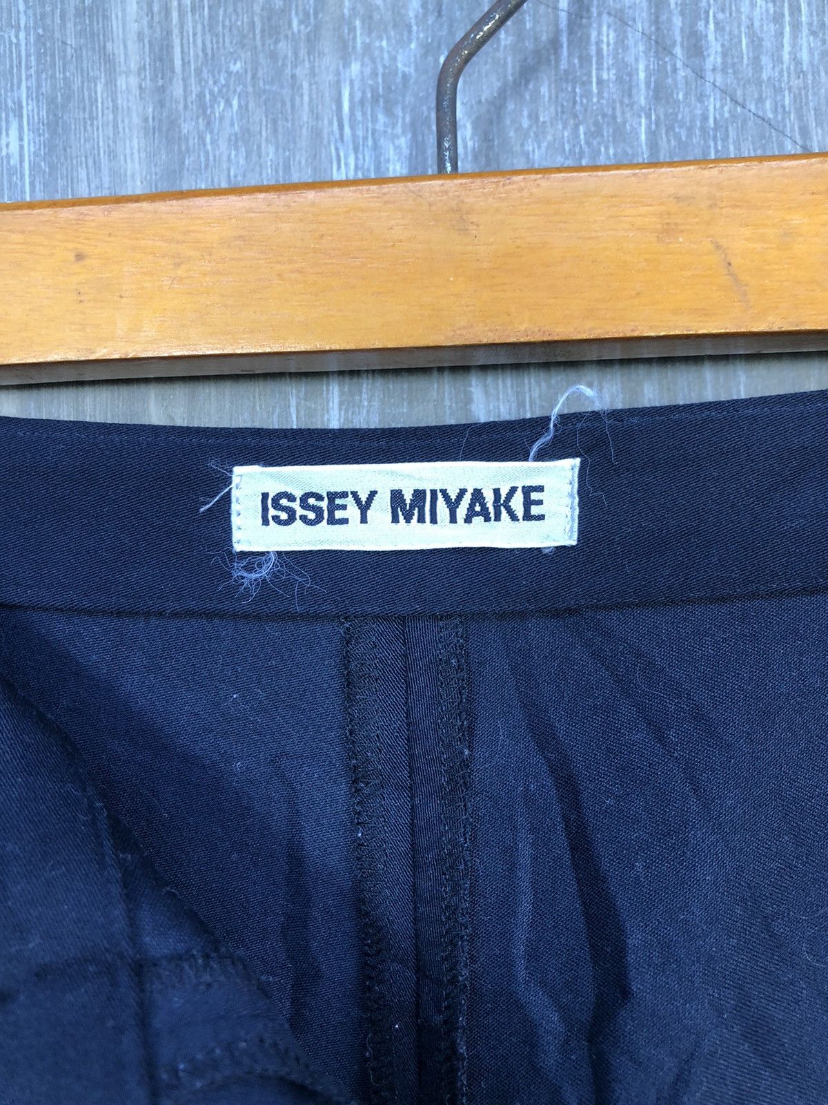 Issey Miyake Issey Miyake Women Black Trouser Pants Size 28" / US 6 / IT 42 - 5 Thumbnail