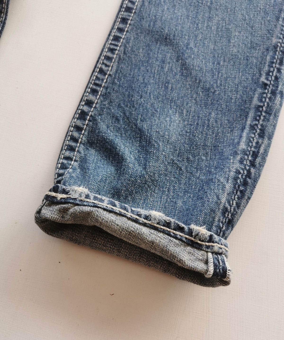 Japanese Brand Rodeo Crowns Japan Zig Zag Patch Jeans Size US 30 / EU 46 - 5 Thumbnail