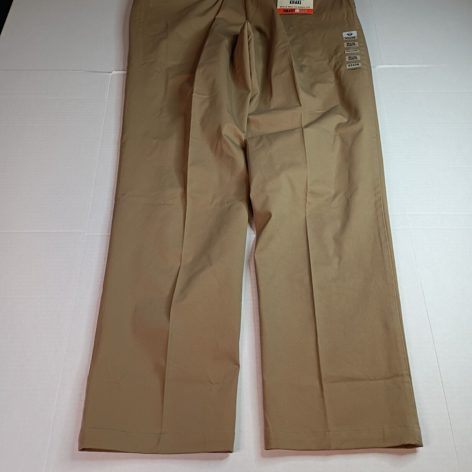 Dockers Dockers Workday Khakis Men's 42x36 Beige Athletic Fit Size US 42 / EU 58 - 8 Thumbnail