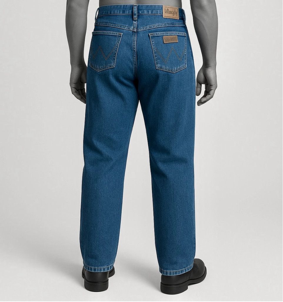 Wrangler Men's Wrangler Jeans Size 40x32 Blue Denim Size US 40 / EU 56 - 3 Thumbnail