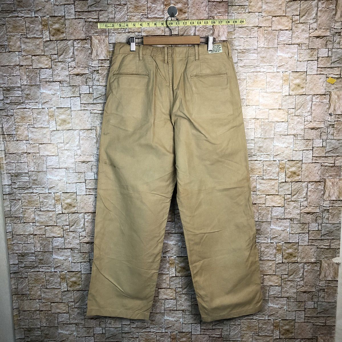 Schott Schott Brown vintage cargo Pants #A619 Size US 32 / EU 48 - 14 Thumbnail