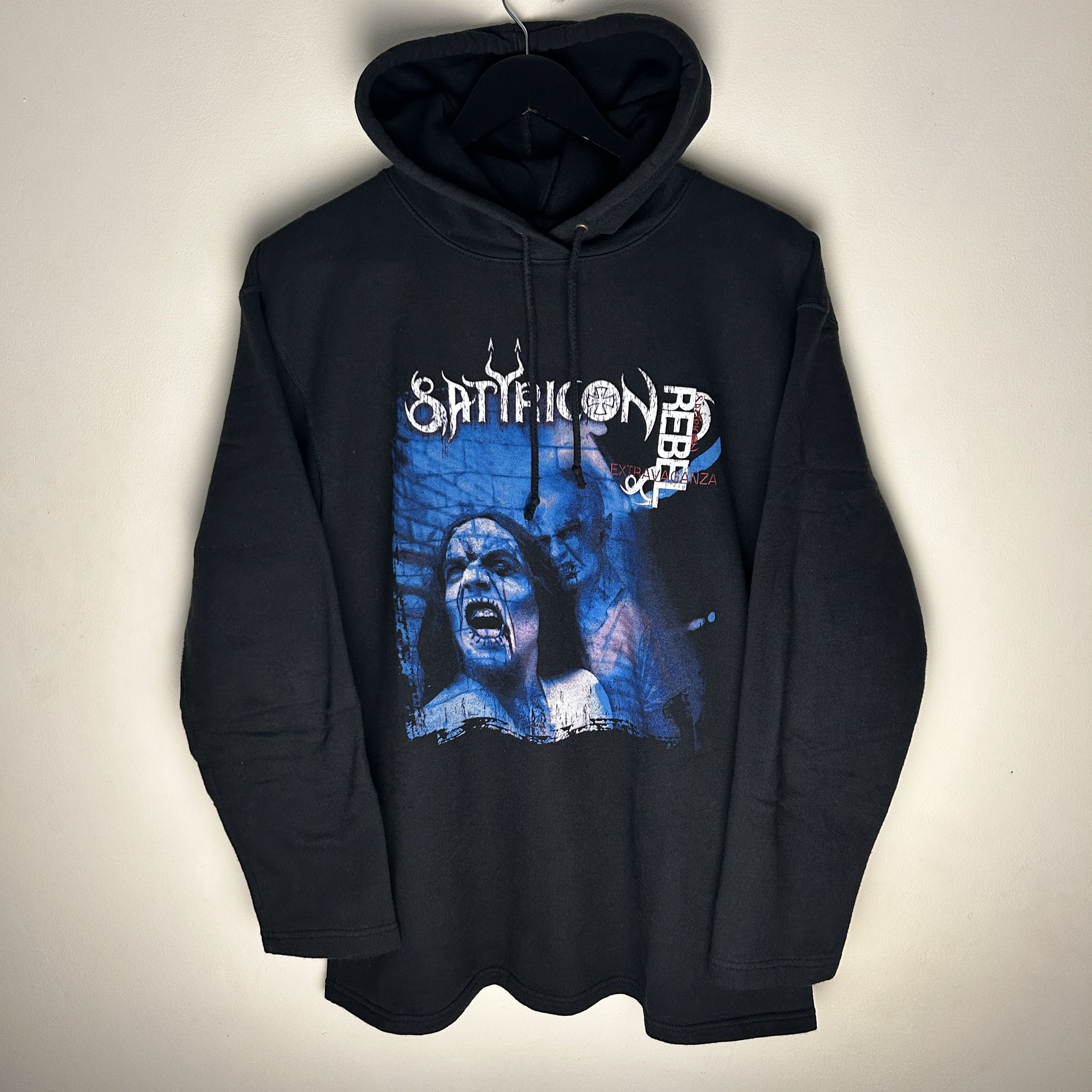 Band Tees Vintage Satyricon Rebel Extravaganza 1999 Band Hoodie Size US L / EU 52-54 / 3 - 1 Thumbnail