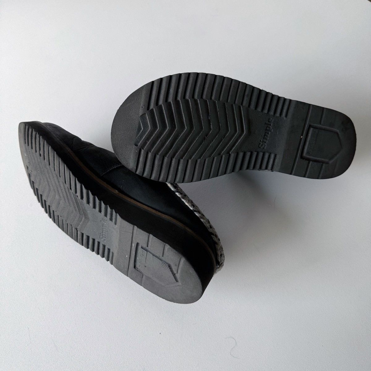 Simple Shoes Simple Shoes | Original Clog Black Leather | Size 9 Size US 9 / EU 42 - 7 Thumbnail