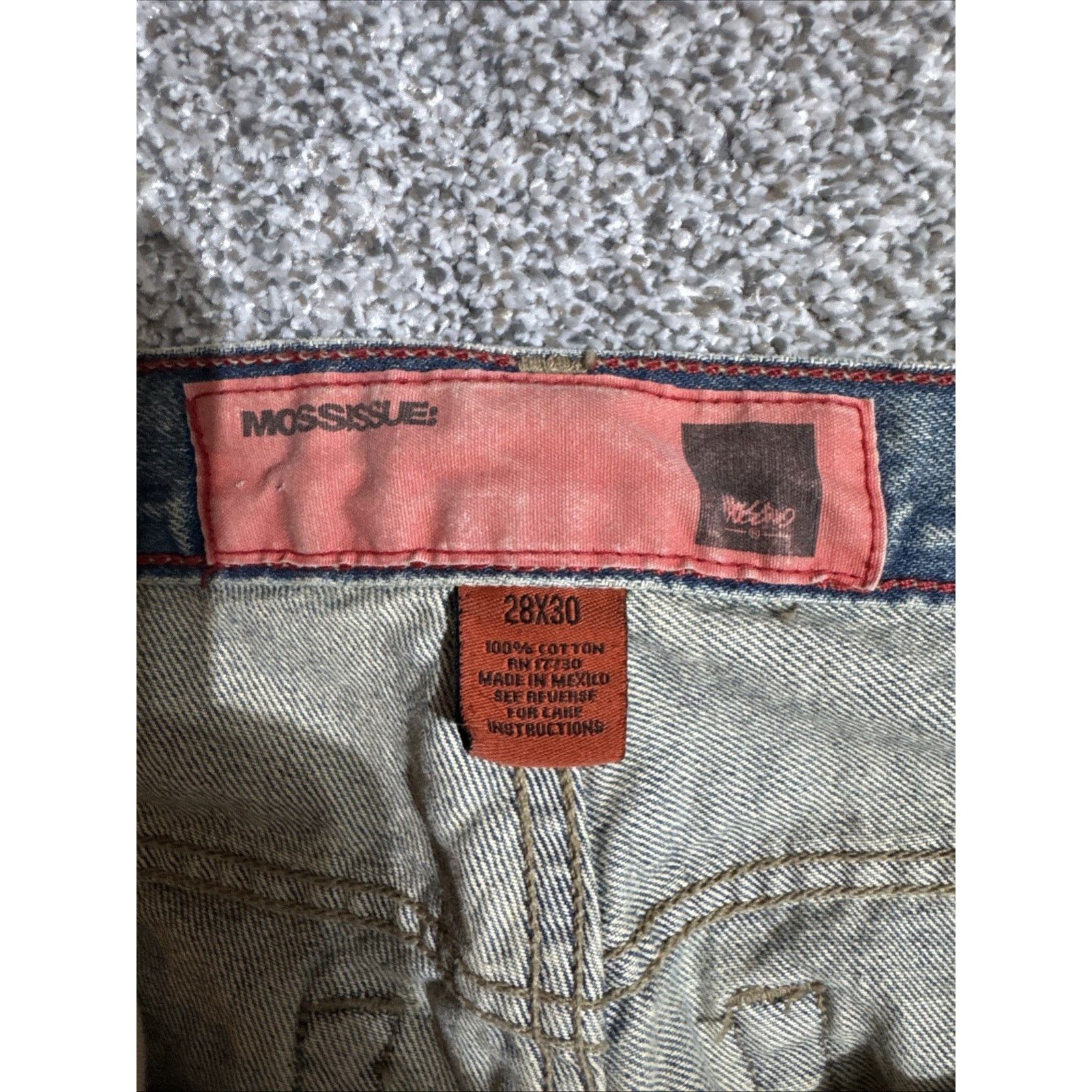 Mossimo Vintage Y2K Mossimo Jeans Women 28x30 Distressed Ripped Punk Size 28" / US 6 / IT 42 - 8 Thumbnail