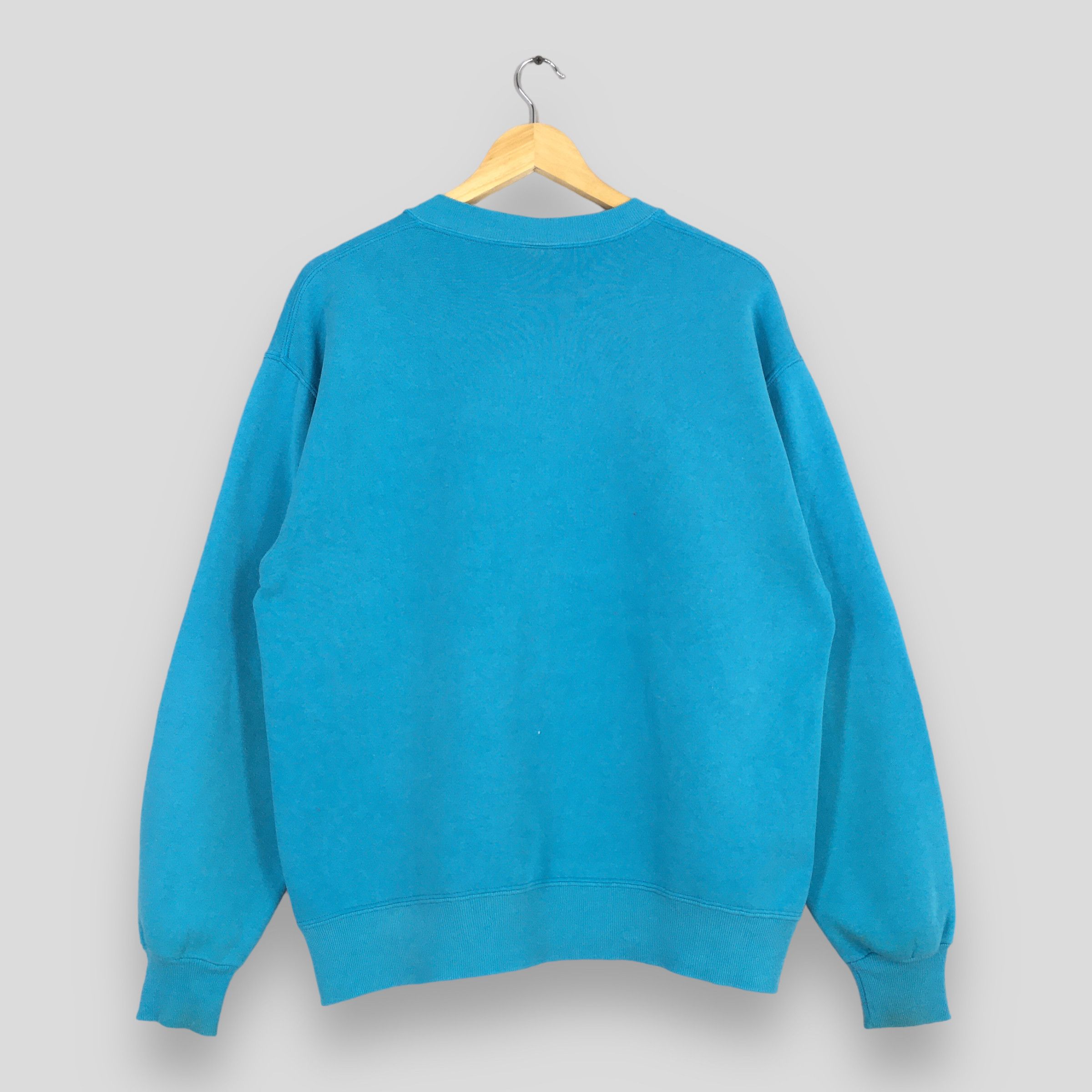 Russell Athletic Vintage Russell Athletic Plain Blue Sweatshirt Large Size US L / EU 52-54 / 3 - 6 Thumbnail