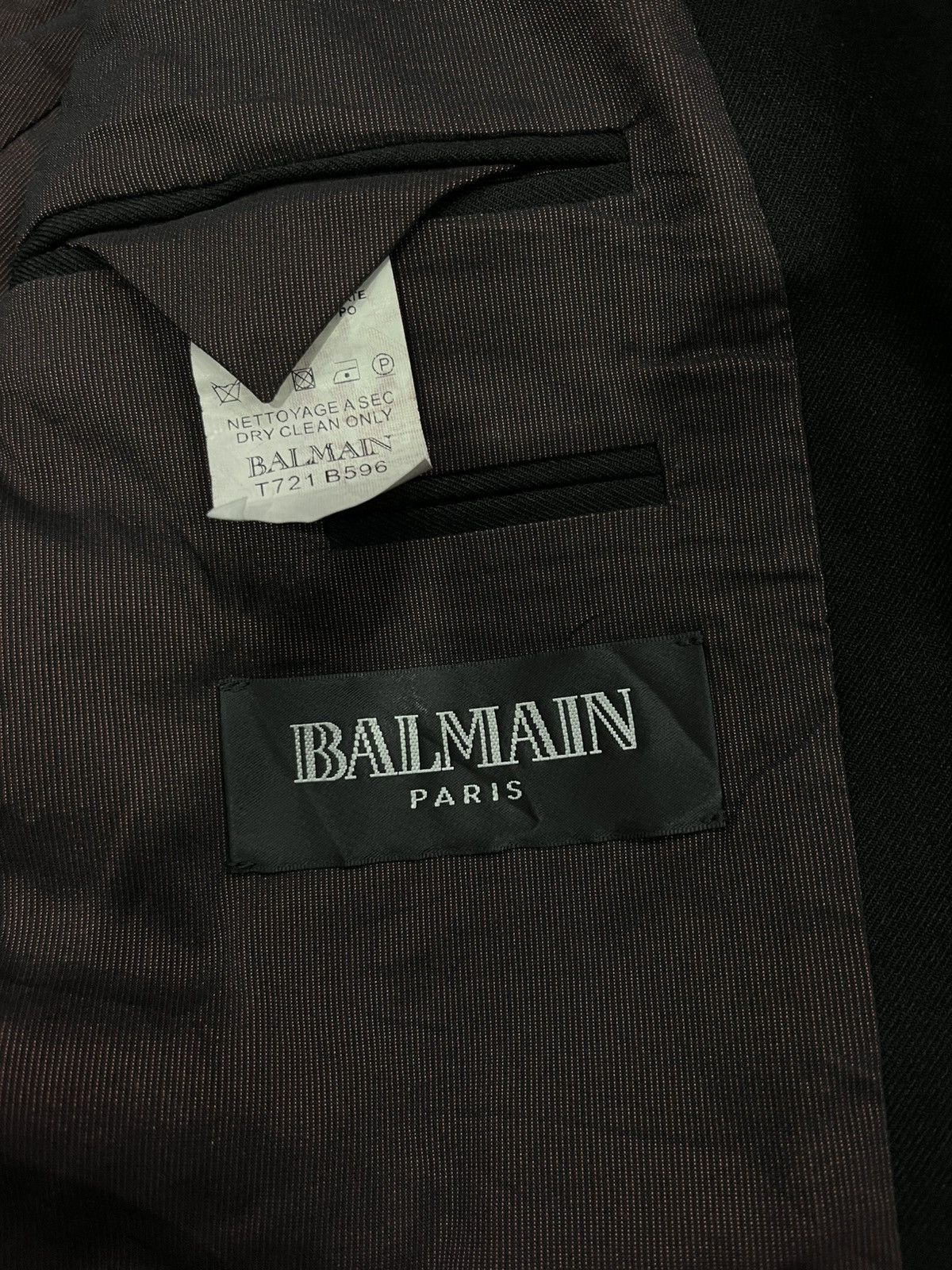 Balmain BALMAIN DECARNIN ERA BLAZER Size 48S - 5 Thumbnail