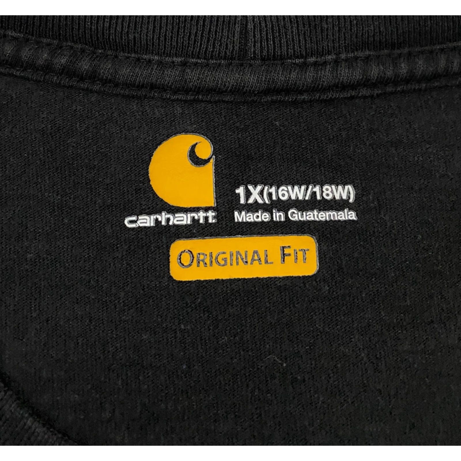 Carhartt VINTAGE Carhartt Shirt Mens 1X Black Original Fit Long Sleeve 103401 Size US XL / EU 56 / 4 - 5 Thumbnail