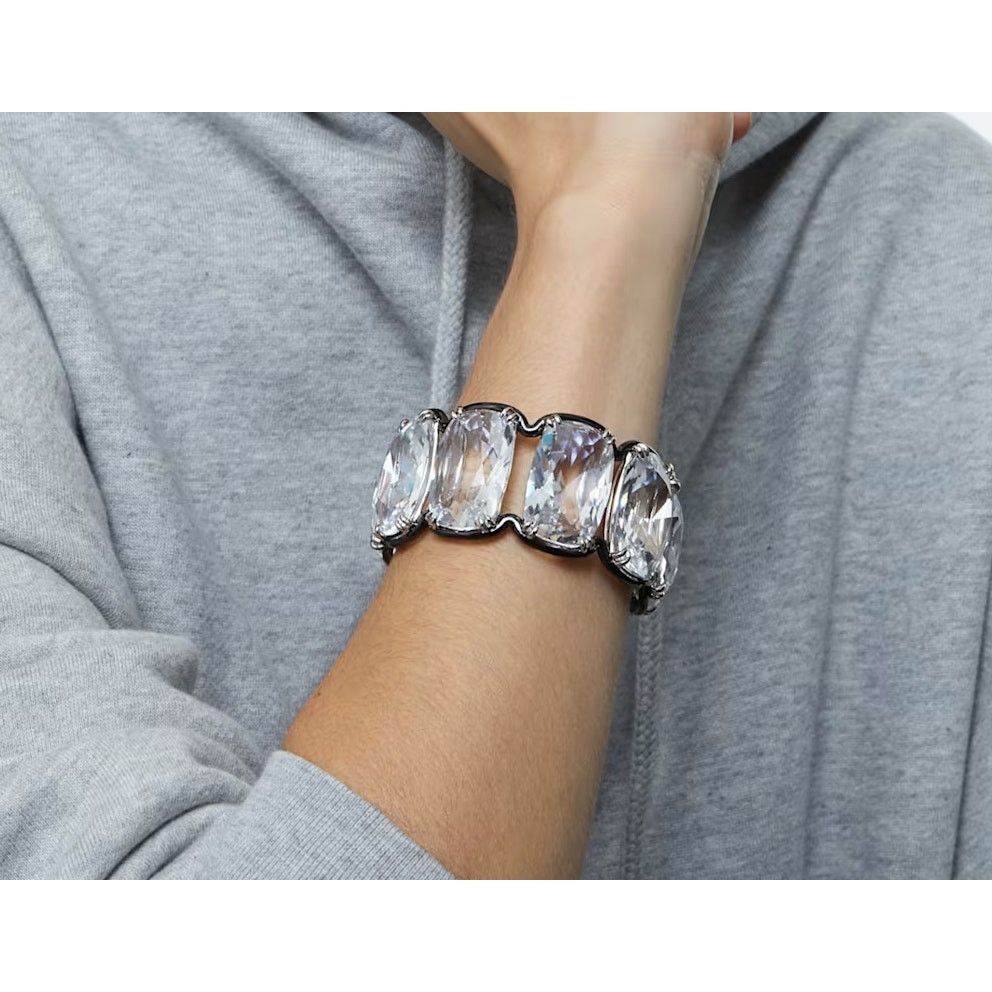 Swarovski Swarovski Harmonia cuff Oversized floating crystals Bracelet Size ONE SIZE - 6 Thumbnail